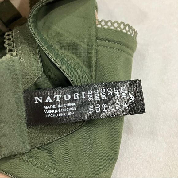 Natori Revive Full Fit Underwire Bra 36C NWT 734304 Vine Green GN144 MSRP $66 - Picture 6 of 7